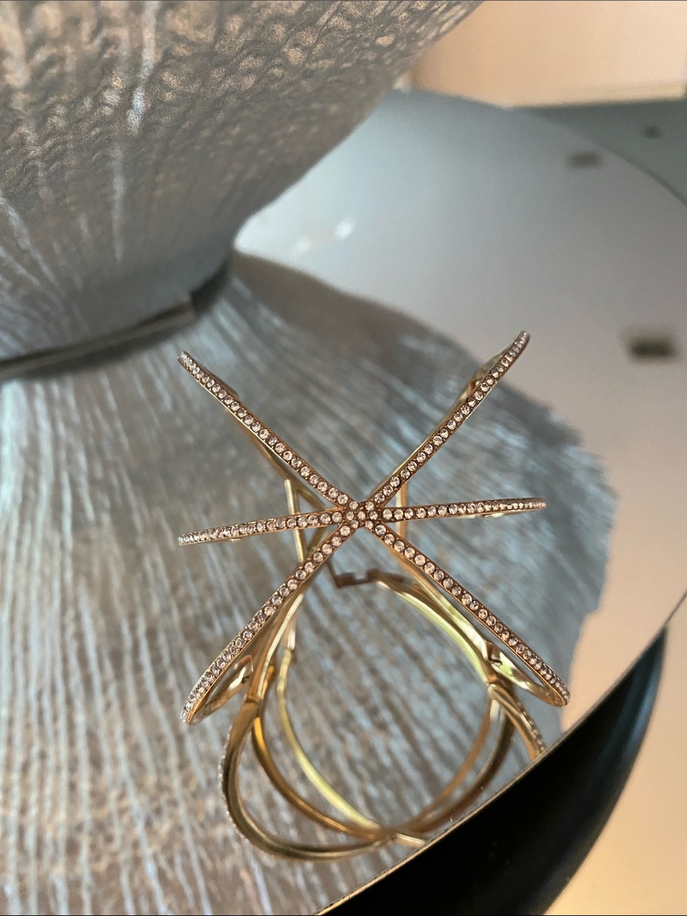 Henry Bendel 

gold electroplate bracelet
